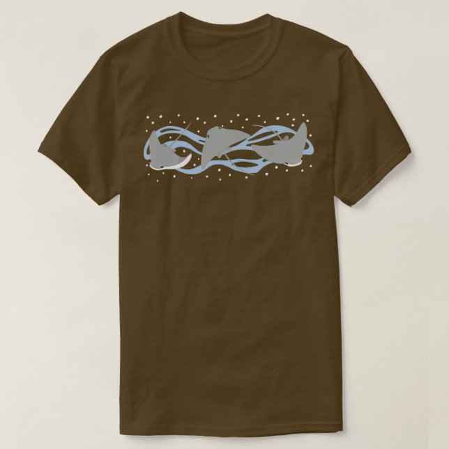 T-shirt Stingrays Cownose Ray Sticpack (Design devant)