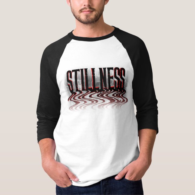 T-shirt STINITÉ | Melancholy x Typographie (Devant)