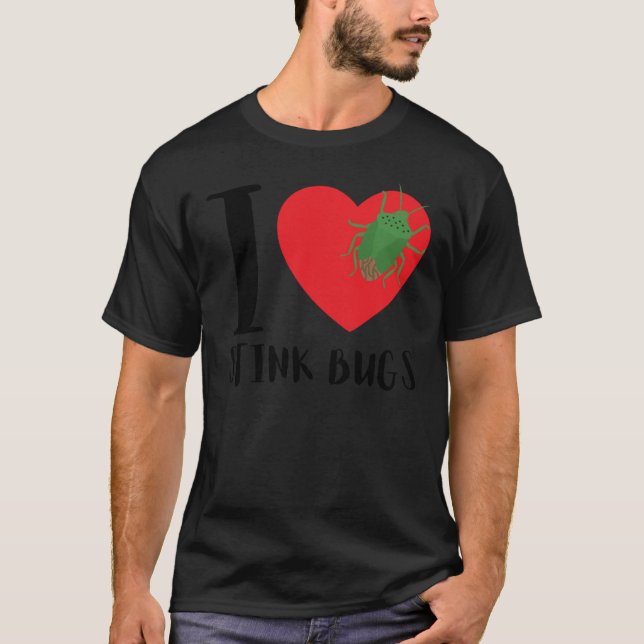 T-shirt Stink Bug Beetle Et Halyomorpha Halys 6 (Devant)