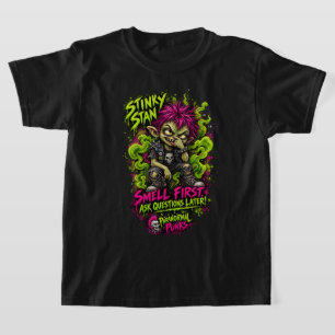 T-shirt Stinky Stan — Punks Paranormaux
