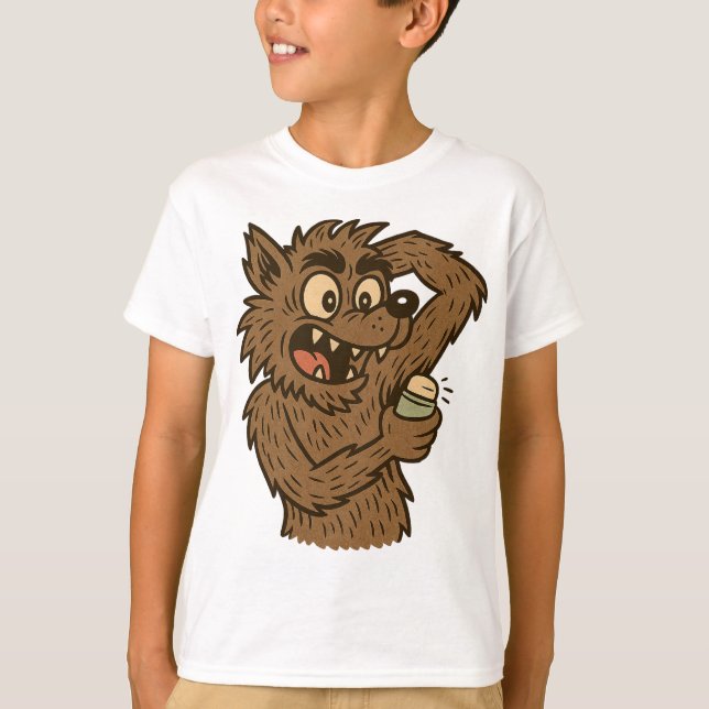 T-shirt Stinky Werewolf (Devant)