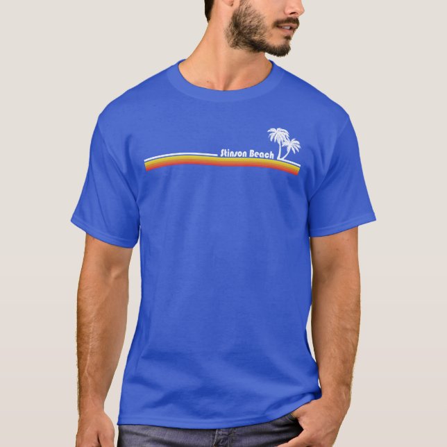 T-shirt Stinson Beach California (Devant)