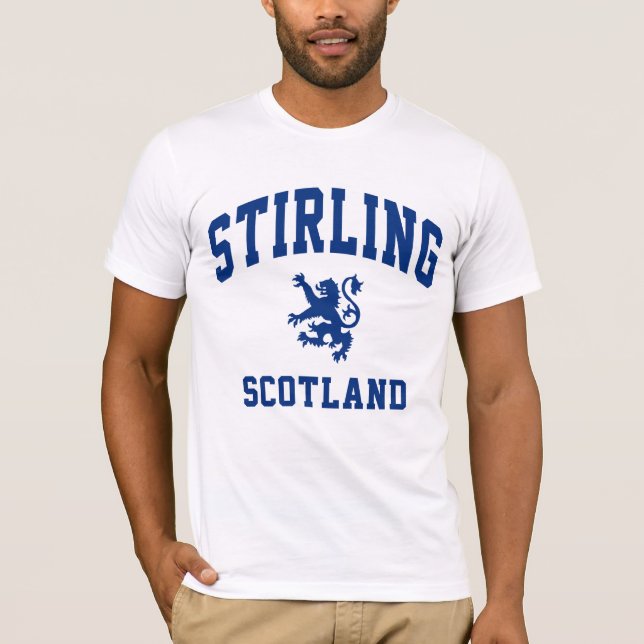 T-shirt Stirling Écossais (Devant)