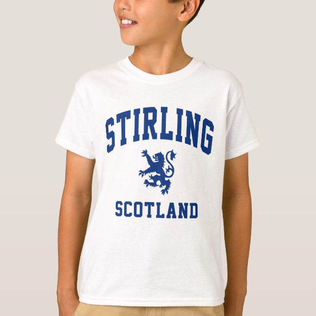 T-shirt Stirling Écossais (Devant)
