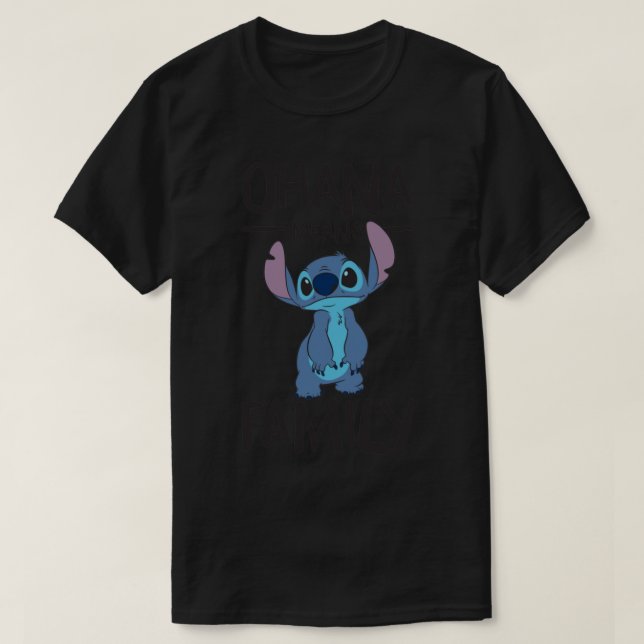 T-shirt Stitch Ohana Signifie Famille .png (Design devant)