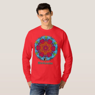 T-shirt Stitches Namaste Kaleidoscope