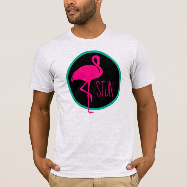 T-SHIRT STJN FLAMINGO (Devant)