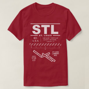 T-Shirt STL de l'aéroport international de St Loui