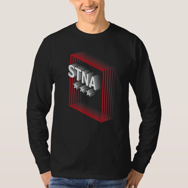 T-shirt STNA Job Title Appreciation Retro (Devant)
