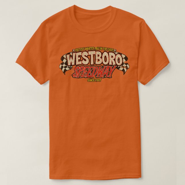 T-shirt Stock Car Racing Westboro Speedway 1947  (Design devant)