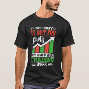 T-shirt Stock de jour Forex du courtier de marché stock