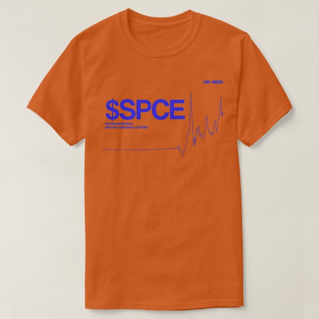 T-shirt STOCK Galactique Virgin SPCE (Design devant)
