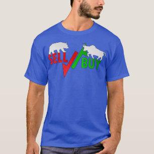 T-shirt Stock Marché Bull VS Bear