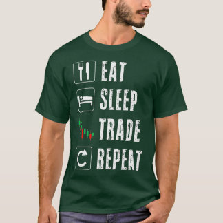 T-shirt Stock Market Trader Jour Options Premium