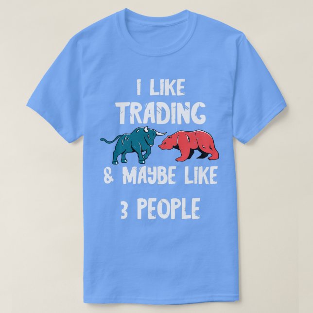 T-shirt Stock Market Trader Stock Trading Day Trading Love (Design devant)