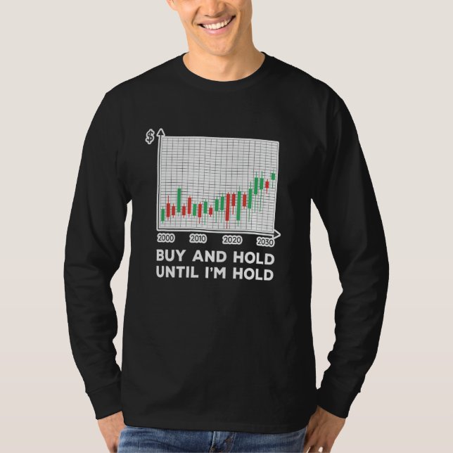 T-shirt Stock Trader Dividend Acheter Et Tenir Le Devis De (Devant)