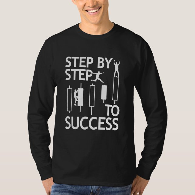 T-shirt Stock Trader Forex Trader, Marché & Funny Day Tr (Devant)