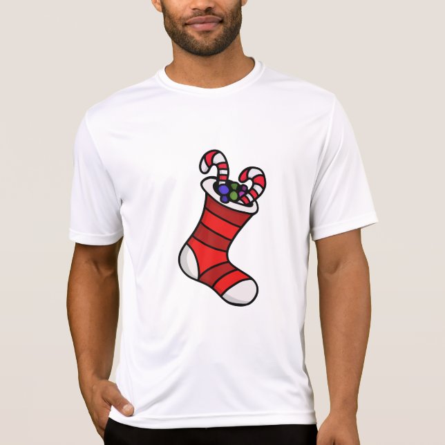 T-shirt Stockage de Noël (Devant)
