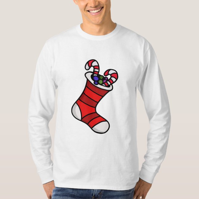 T-shirt Stockage de Noël (Devant)