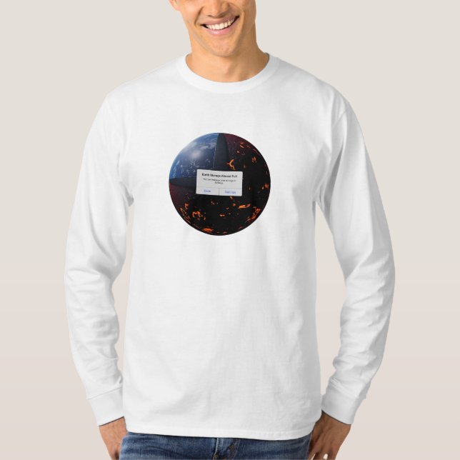 T-shirt Stockage terrestre presque complet (Devant)