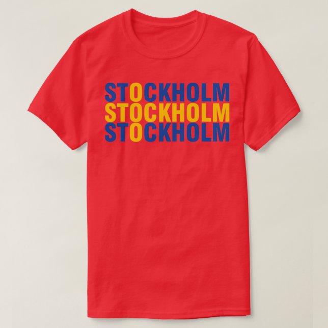 T-shirt Stockholm (Design devant)