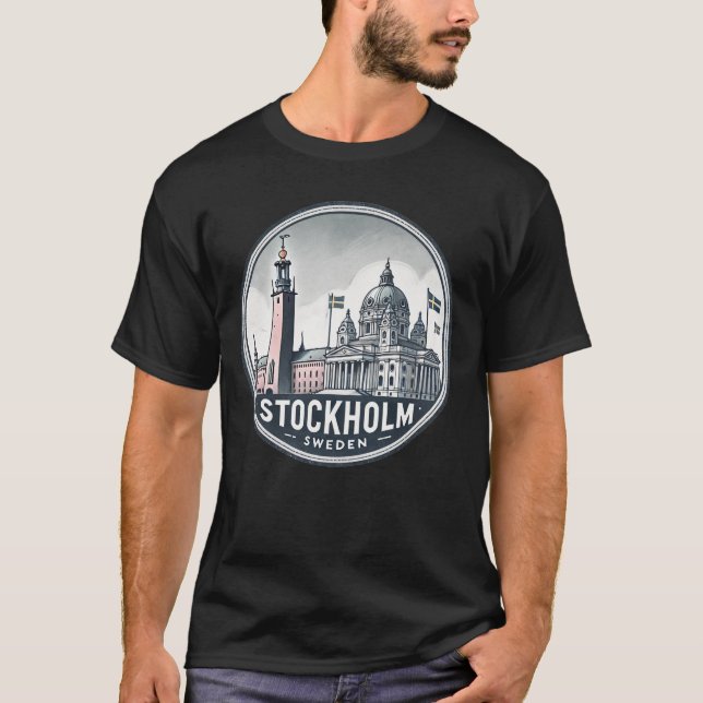 T-shirt Stockholm (Devant)