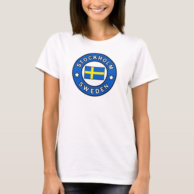 T-shirt Stockholm Suède (Devant)