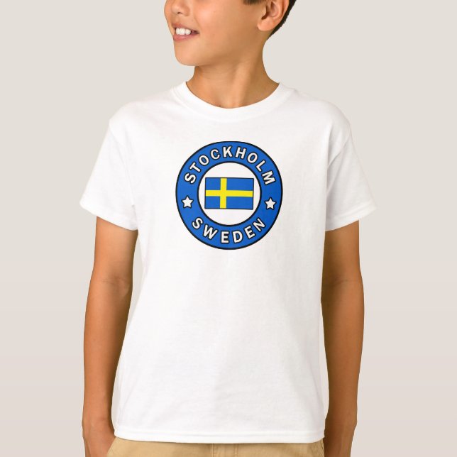 T-shirt Stockholm Suède (Devant)
