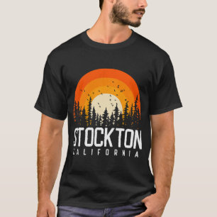 T-shirt Stockton California CA Vintage les années 70 80s 9