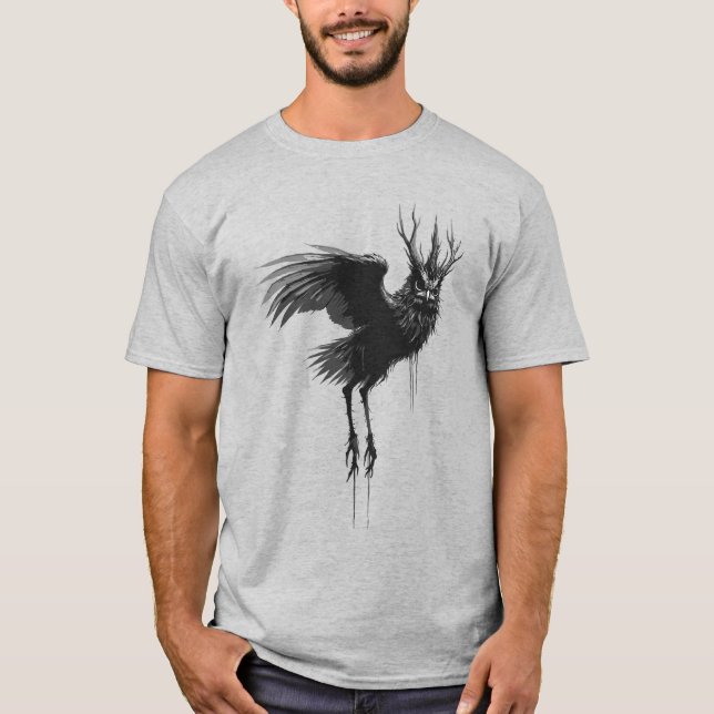 T-shirt Stolas Couronne de Minuit s'élevant (Devant)