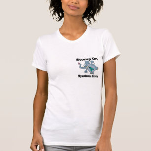 T-shirt Stompe éléphante sur Myasthenia Gravis