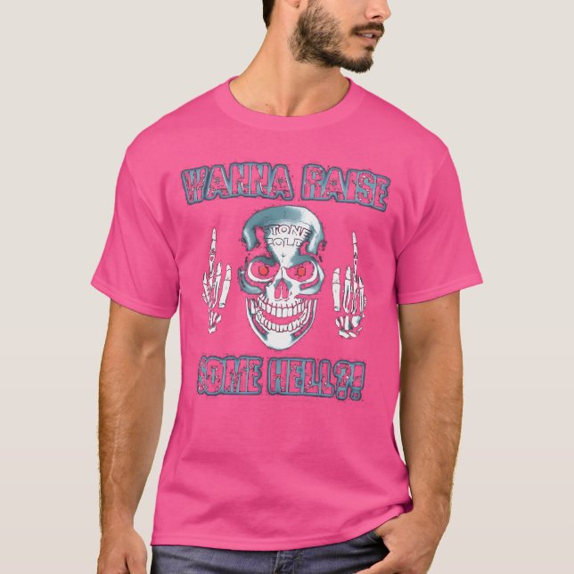 T-shirt Stone Cold Wanna Lever Un Peu D'Enfer (Devant)