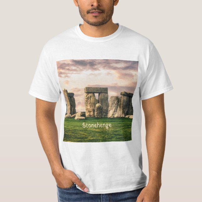 T-shirt Stonehenge Angleterre Royaume-Uni (Devant)