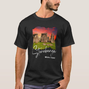 T-shirt Stonehenge Angleterre Souvenir