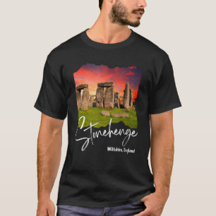 T-shirt Stonehenge Angleterre Souvenir 1