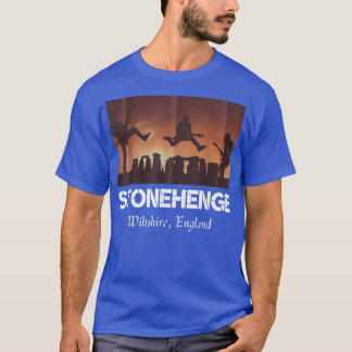 T-shirt Stonehenge Angleterre SouvenirStonehenge En Nuit
