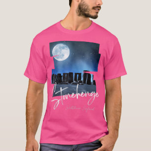 T-shirt Stonehenge Angleterre SouvenirStonehenge En Nuit