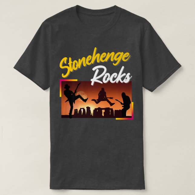 T-shirt Stonehenge Rocks Stonehenge Souvenir - Stonehenge (Design devant)