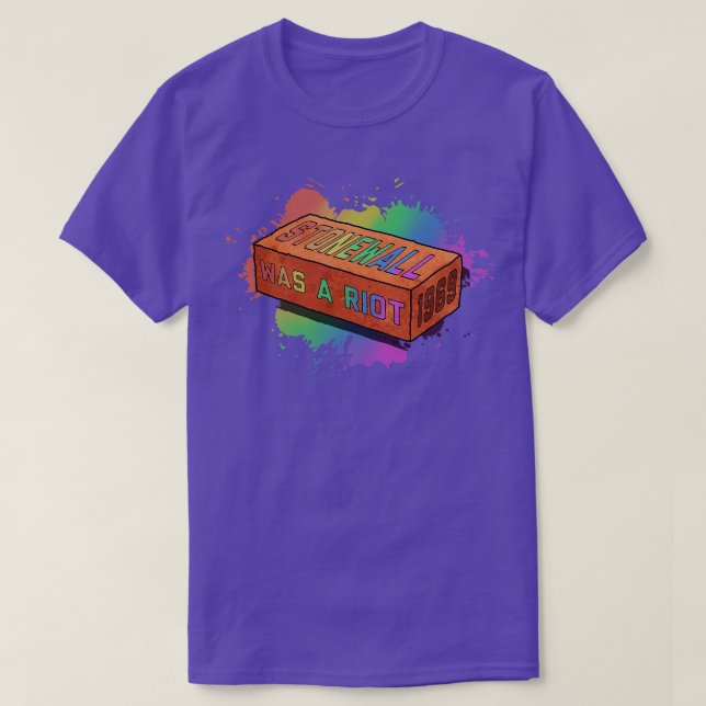 T-shirt Stonewall Était Une Émeute (Design devant)