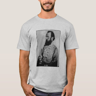 T-shirt Stonewall Jackson et citation - gris