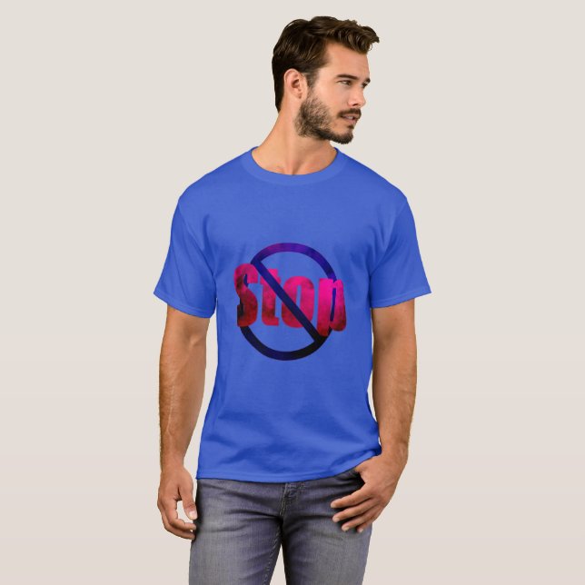 T-shirt Stop (Devant entier)