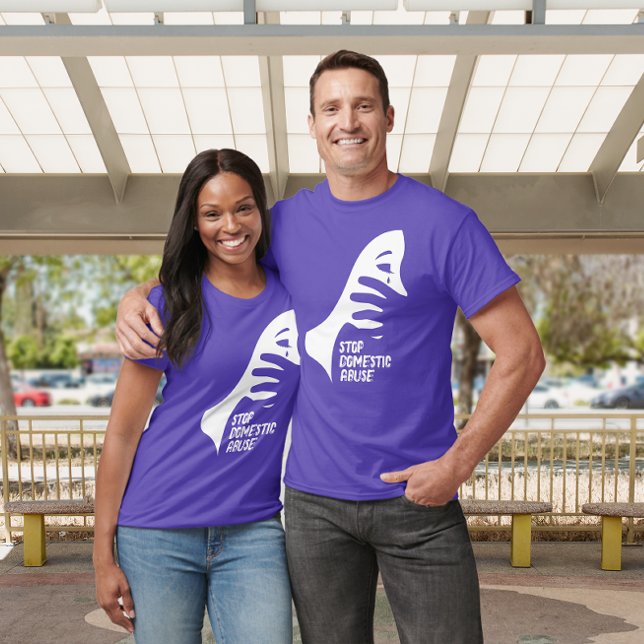 T-shirt Stop Domestic Abuse (Créateur téléchargé)