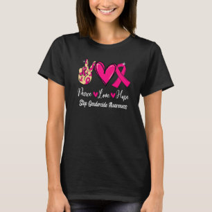 T-shirt Stop Gendercide Sensibilisation Peace Love Hope Ho