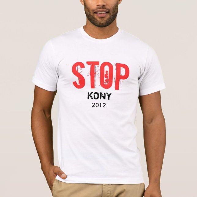 T-shirt Stop Kony (Devant)