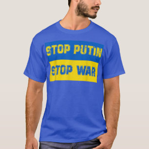 T-shirt Stop putin stop war 
