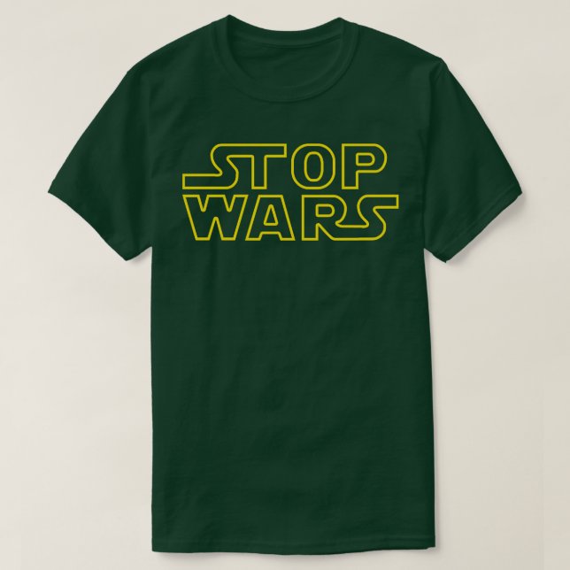 T-shirt Stop Wars 2 (Design devant)