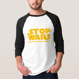 T-shirt Stop Wars Parody Logo