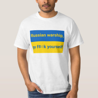 T-shirt Stoppez avec la chemise des hommes ukrainiens