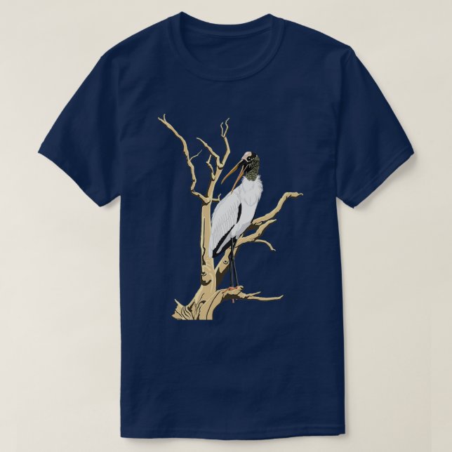T-shirt Stores en bois (Design devant)