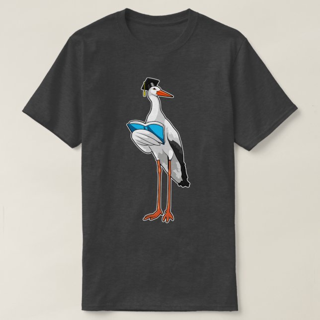 T-shirt Stork as Teacher (Design devant)